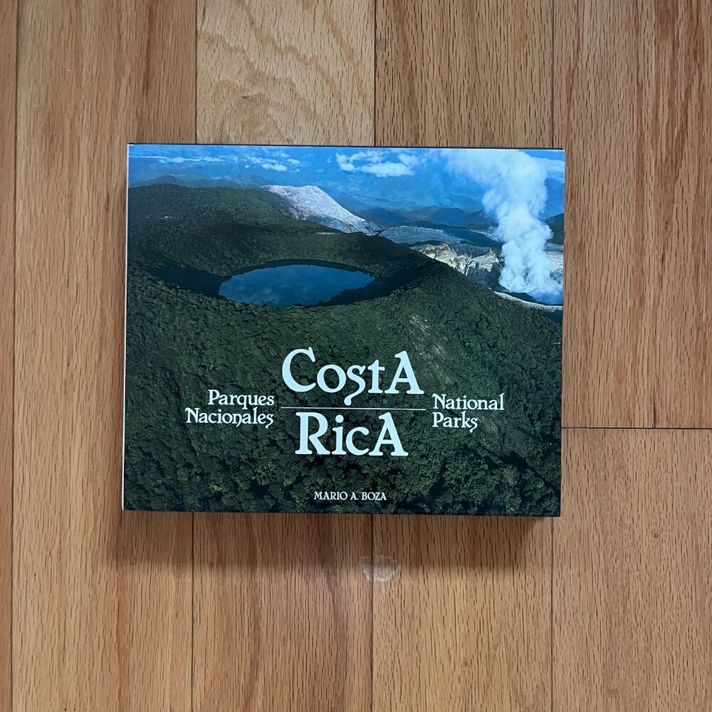National Parks of Costa Rica coffee table book